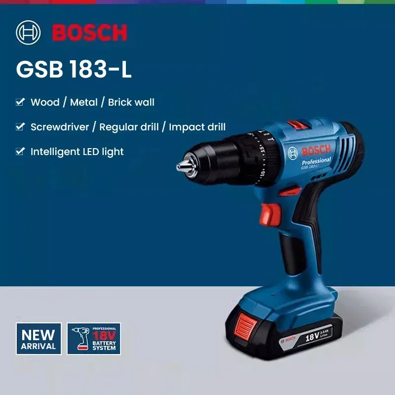 Bosch GSB183-LI 18V Cordless I - Torque Wrench ulasan dan harga