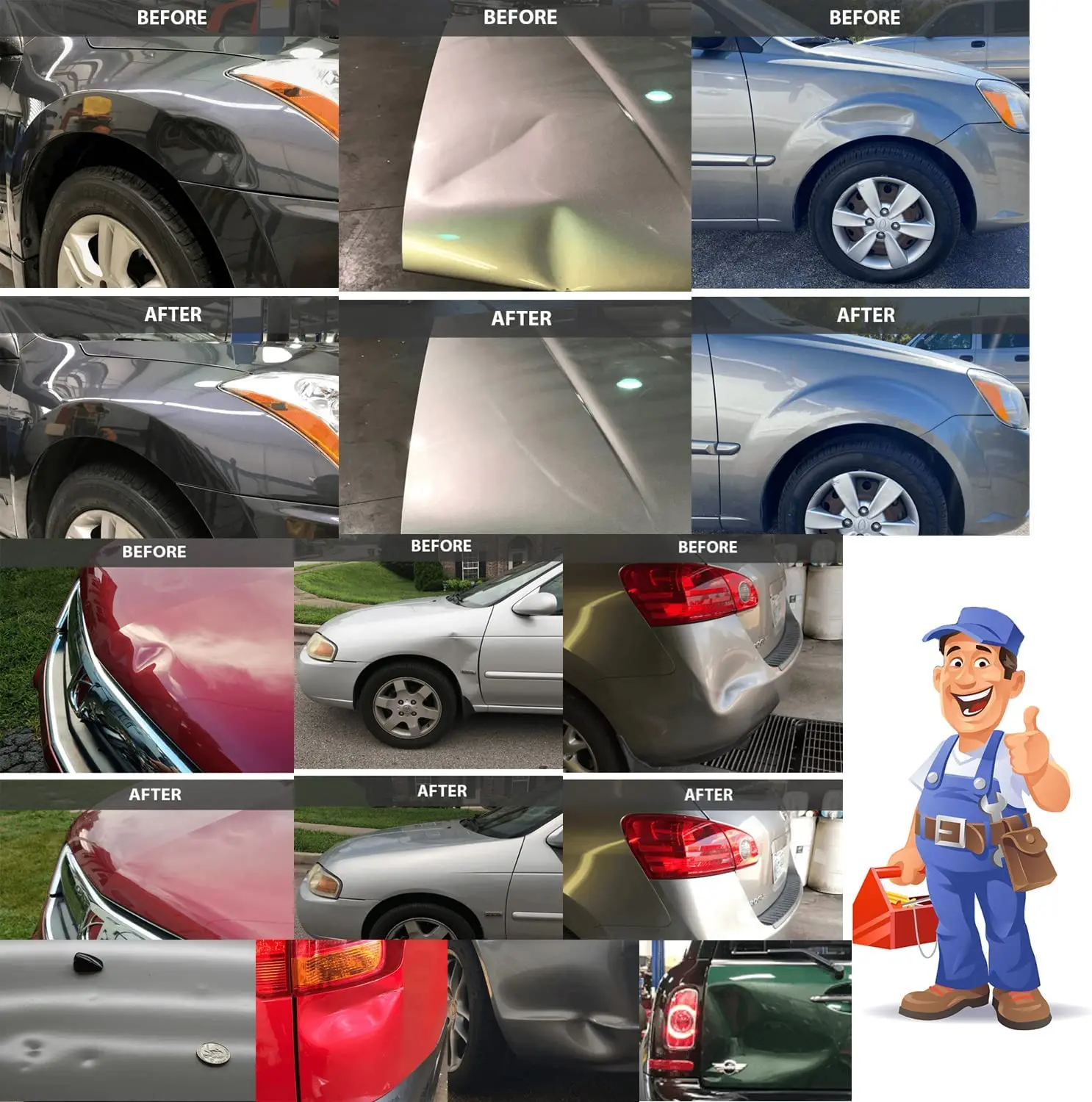 Car Dent Repair Puller, Car Re - Car Repair Tools ulasan dan harga