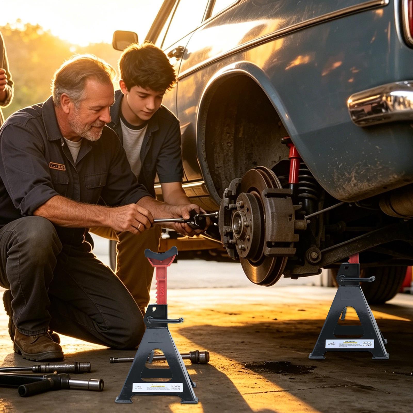 Truck Jack Stands 3 Ton/ 6 Ton - Car Jack ulasan dan harga
